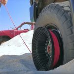 Bush Winch vehicle self-recovery system